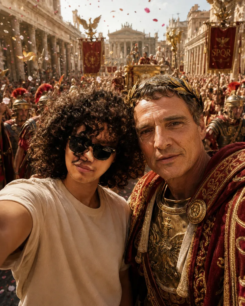 Julius Caesar, Roman Triumph